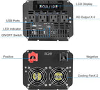 LVYUAN 4000 Watt Power Inverter 24V to 110V 120V - Image 2
