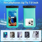 Floatable Soap Bubble Waterproof Phone Pouch/Case - Image 3