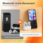 AGPTEK 64GB MP3 Player with Bluetooth, M3 2.4 inch Music Player with Speaker - Image 6