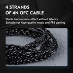 In Ear Earbuds Wired IEM Headphone, CCZ DC02 Dual Magnetic Circuit DD HIFI - Image 6