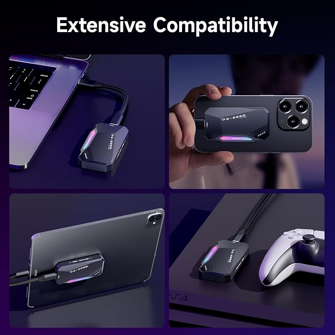 1TB Magnetic Portable SSD, 2050MB/s Type-C USB 3.2 Gen 2x2 External SSD - Image 6
