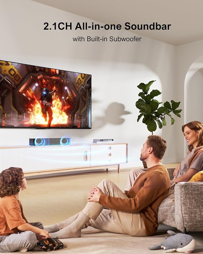 ULTIMEA 2.1ch Compact Sound Bar - Image 9