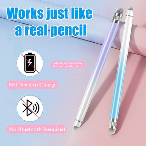 2PCS Stylus Pens for Touch Screens, Stylus Pen for iPhone/iPad/Tablet - Image 2