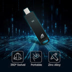 MMOMENT 512GB MU P50 External SSD – USB-C & USB-A Compatible, Portable USB 3.2 - Image 4