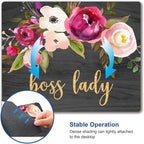 Mouse Pad, Cute Boss Lady Quote Mouse Pad - Image 6