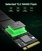 ORICO 128GB M.2 NVMe SSD, PCIe Gen3 2280 SSD - Image 3