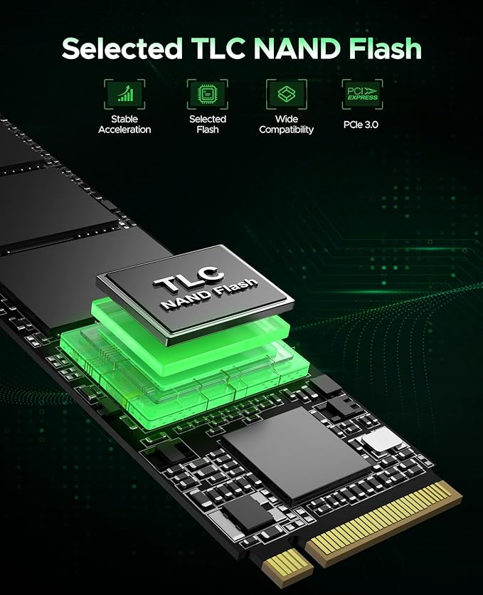 ORICO 2TB M.2 NVMe SSD, PCIe Gen3x4 2280 SSD - Image 3