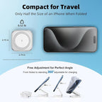 5-in-1 Wireless Charger for MagSafe, AC ISLAND Portable Travel Charging Station - Image 5