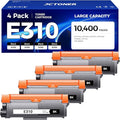 E310 Black Toner Cartridge 4-Pack Replacement by JCTONER