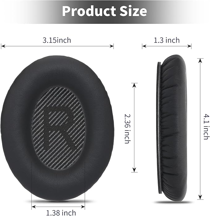 Damex Ear Cushions for Bose qc35 ii Replacement Ear Pads, Compatible - Image 6