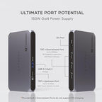 Satechi Thunderbolt 4 Dock Slim Hub Pro, USB C 100W Charging, Single 8K or Dual - Image 2