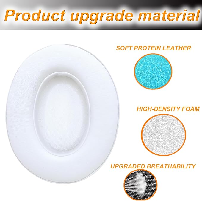 Replacement Ear Pads Cushions for Beats Studio（B0501、B0500），Beats Studio 2 & - Image 3