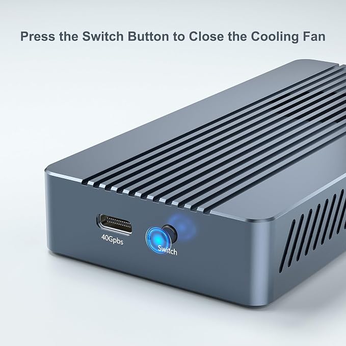 ACASIS 40Gbps M.2 NVMe SSD Enclosure, - Image 9