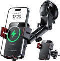 MOKPR Wireless Car Charger, 15W Auto Clamping Car Charger Dash Windshield Air by MOKPR