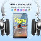80GB MP3 Player with Bluetooth and WiFi, Android MP3 & MP4 Players with 4" - Image 2