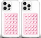 Anteel Medium-Sized Silicone Suction Phone Case Adhesive Mount, Enhanced by JingJinYY