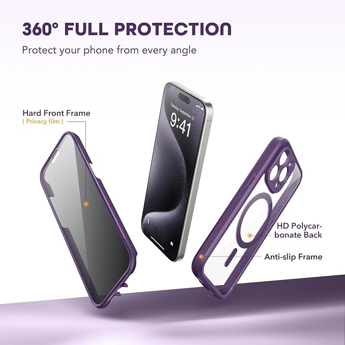 Magnetic for iPhone 15 Pro Case, Compatible - Image 5