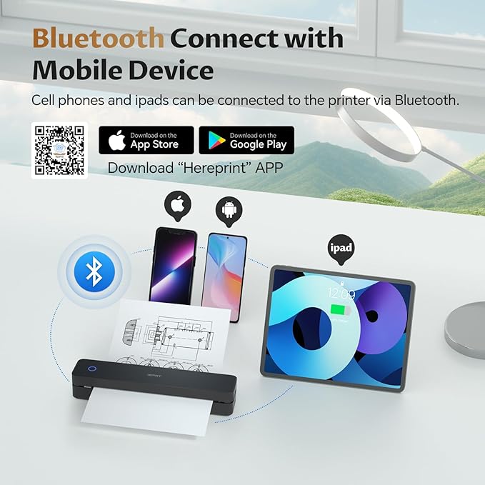 iDPRT Portable-Printer Wireless - Image 2