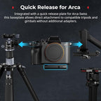SmallRig Universal Mount Plate for AirTag, for SmartTag2, Quick Release Camera - Image 5
