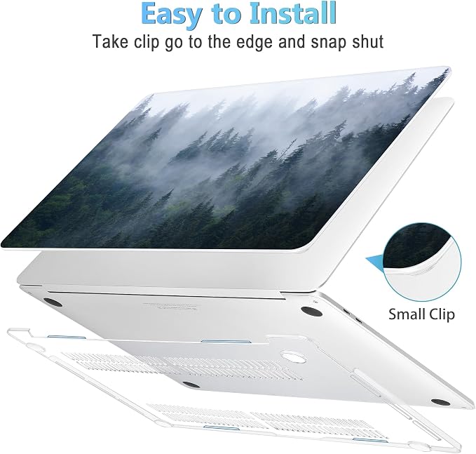 Mektron for MacBook Pro 16 inch Case A2141 Release 2019 2020, Soft-Touch - Image 3