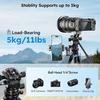 SIRUI AM-223L Carbon Fiber Mini Tabletop Tripod Kit, Compact Lightweight - Image 4