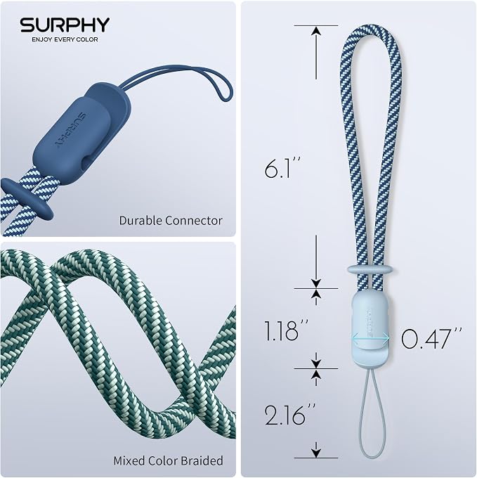 SURPHY 3 Pack Phone Wrist Strap - Image 7