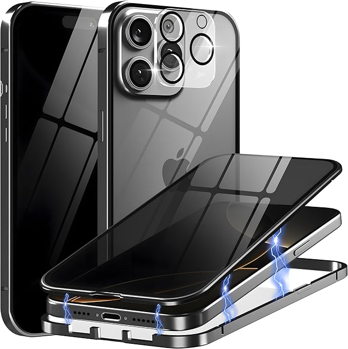 Privacy Magnetic Case for iPhone 16 Plus by Eorkvr