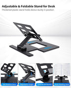 Desk Stand and Bluetooth Keyboard Combo - Image 5
