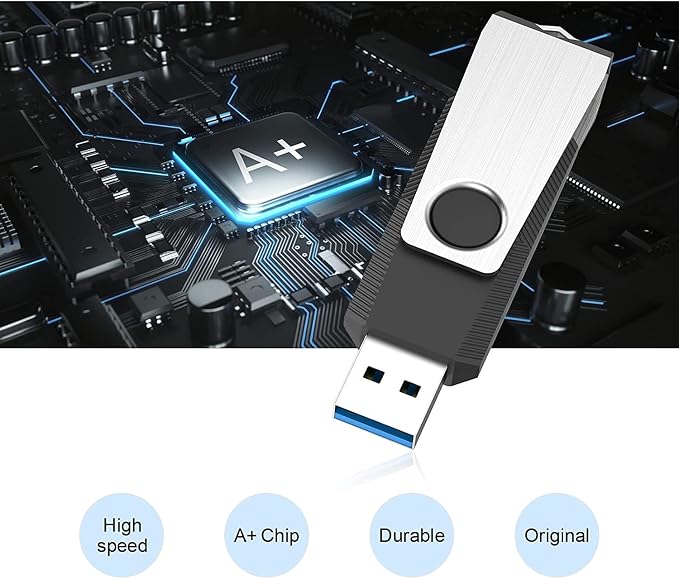 Aiibe 5 Pack 64GB USB 3.0 Flash Drive 64GB USB 3.0 Drive 5 Pack Thumb Drive - Image 7