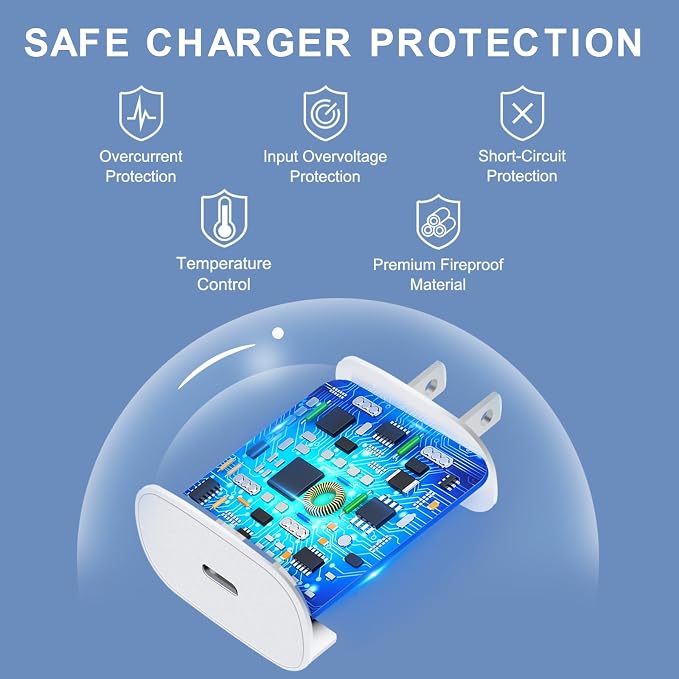 iPhone 16 15 Charger Fast Charging, 30W USB C iPhone 16 15 Pro Max Charger - Image 4