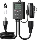 DEWENWILS Repeat Cycle Digital Timer, Interval Timer Outlet, Infinite/Day/Night by DEWENWILS