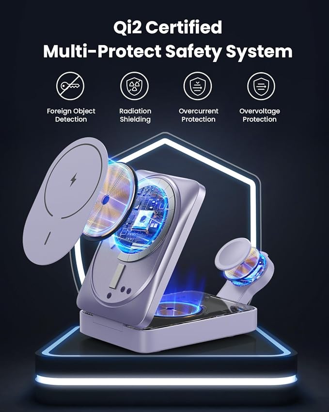 3-in-1 Wireless Charger Charging Station - Image 5