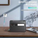 Portable Power Station 2400W, 1843Wh LiFePO4 Solar Generator UPS Home Battery - Image 3