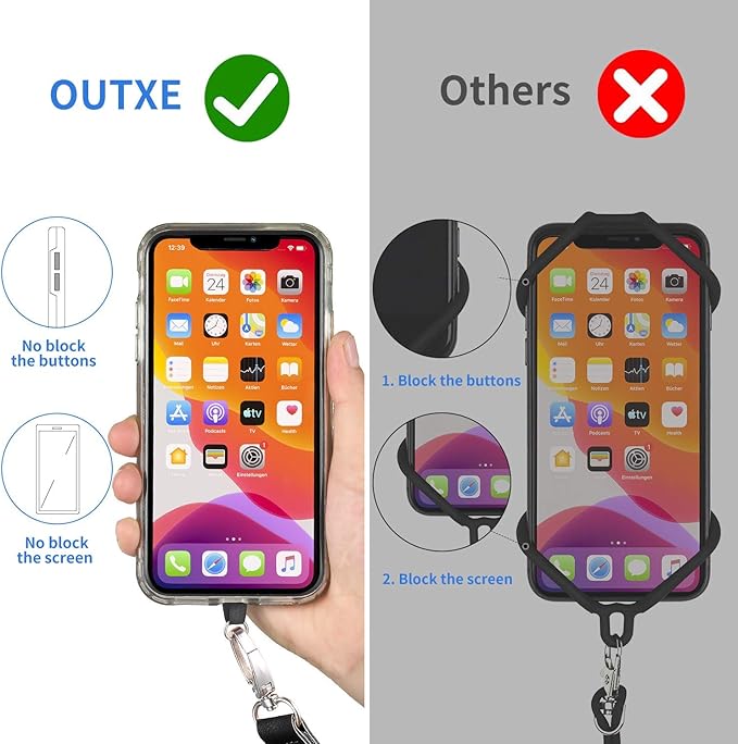 OUTXE Phone Lanyard 2 Packs - Image 6