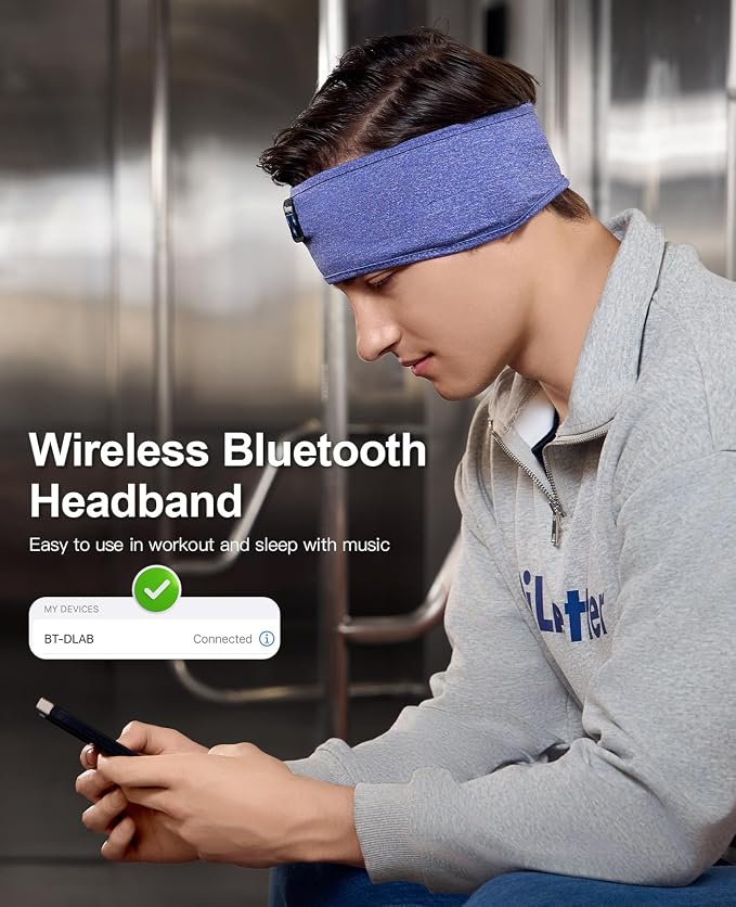 Perytong Sleep Headphones, Air Travel, Meditation - Image 7