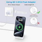 Pixel Fast Wireless Charger, 15W Wireless Charging Stand - Image 7