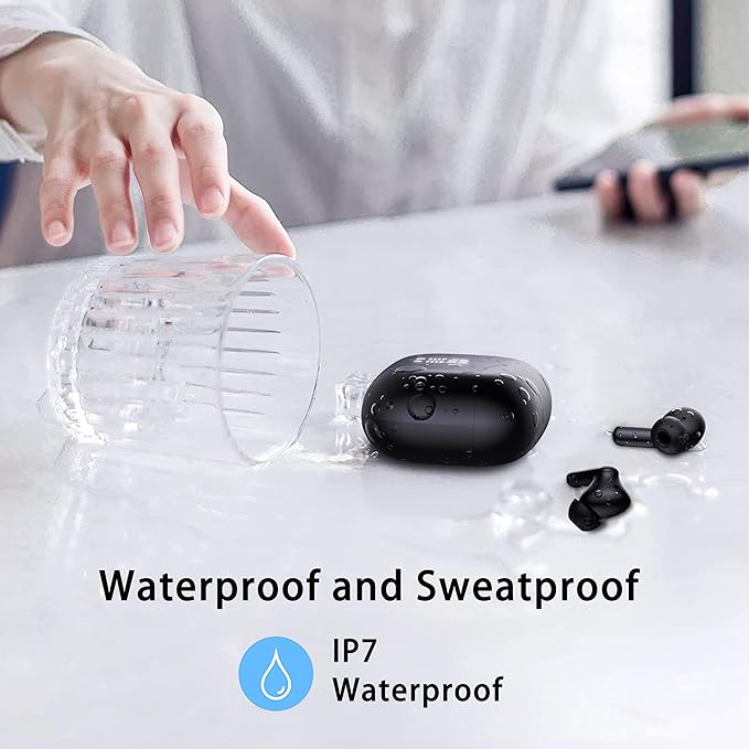 Wireless Earbuds, New Wireless Earphones HiFi Stereo Deep Bass 40H Playtime - Image 7