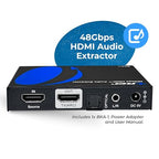 OREI 8K Audio Extractor HDMI UltraHD 4K @ 120Hz 48G HDMI 2.1 Audio Converter - Image 4