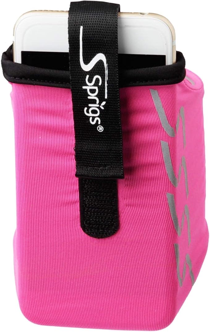 Sprigs Phone Armband Sleeve for iPhone 14, X Galaxy Z, S20 Google Pixel 7 by Sprigs