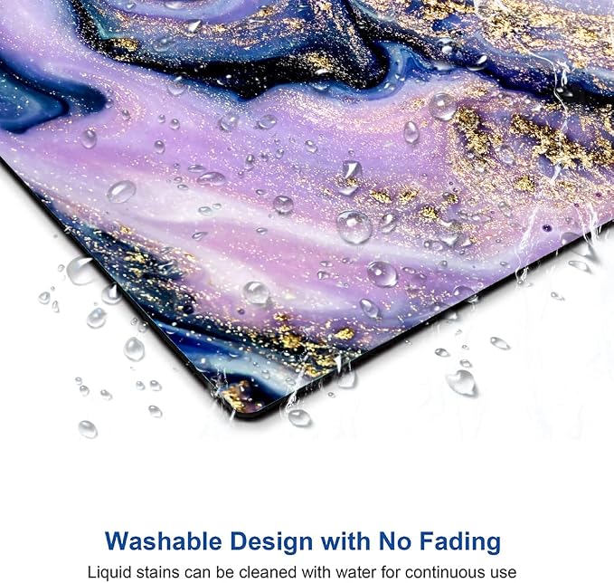 Mouse Pad, Premium-Textured Marbling Mouse Mat Square Waterproof Non-Slip - Image 5