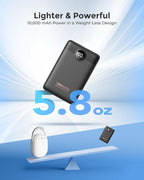 VEEKTOMX Mini Portable Charger 10000mAh, 22.5W Fast-Charging Portable Power - Image 2