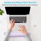 Dapesuom Enlarge Keyboard Wrist Rest, Cute Memory Foam Keyboard Wrist Cushion - Image 7
