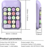 Lomiluskr Cute Wireless Number Keypad - Image 6