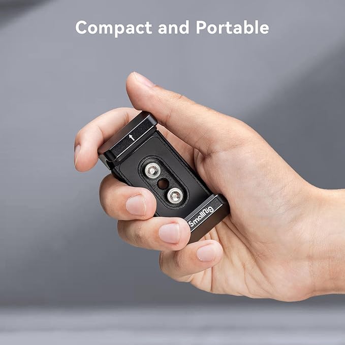 SmallRig Aluminum Power Bank Holder, Powerbank Mount Clamp Compatible - Image 3