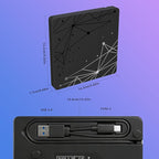 External CD/DVD Drive for Laptop, Ultra-Thin USB Disk Drive, DVD Player for - Image 5