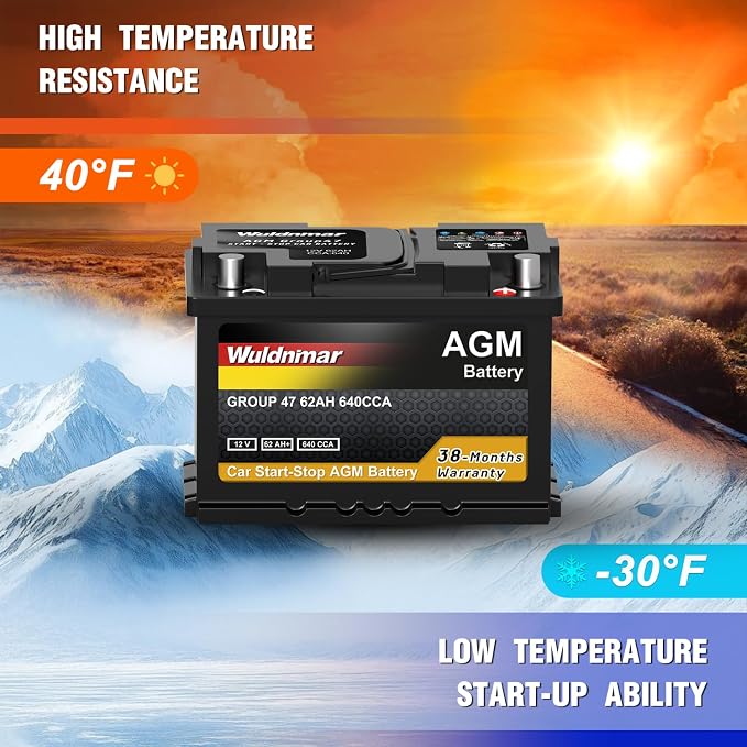 G47 12V Automotive Lead-Acid Battery – Superior Starting Power - Image 2