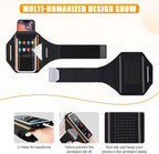 Running Armband for iPhone 15/14/13 Pro/Plus & Galaxy S20/S10, 3D Design Cell - Image 6