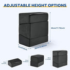 Foot Rest for Under Desk at Work, Adjustable Footrest for Office Chair & Gaming - Image 2