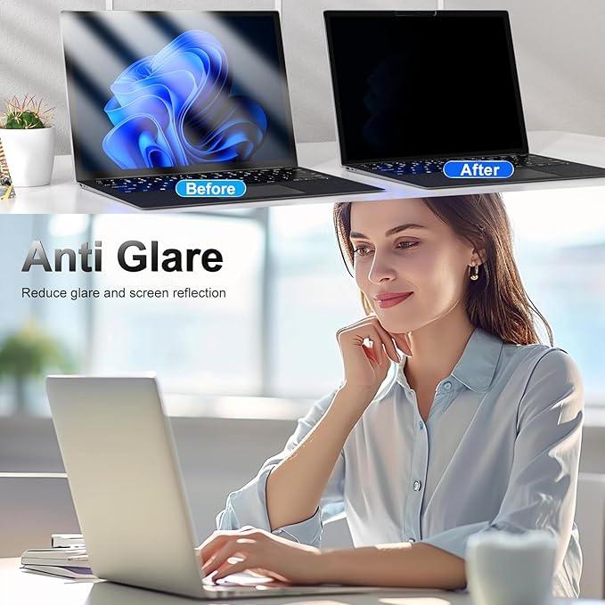 FILMEXT Privacy Screen for Microsoft Surface Laptop 13.8 inch 7th Generation - Image 5
