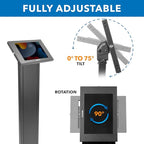 Mount-It! Anti-Theft Tablet Floor Stand Kiosk, Commercial Floor Kiosk - Image 8